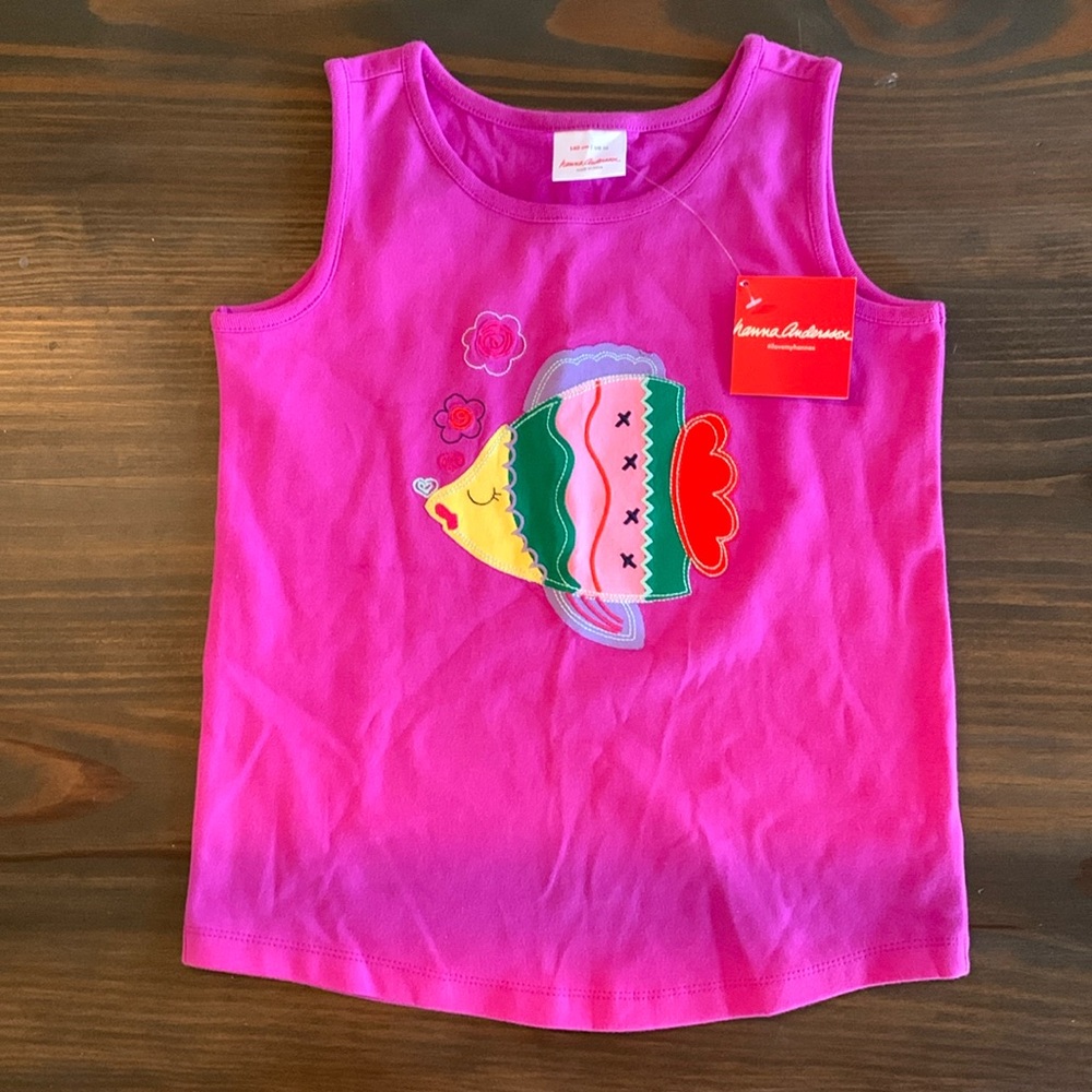 NWT Hanna Andersson tank. Girls 10.
